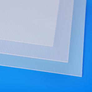 Evercast Mat Clear Ribbed 194x320 mm