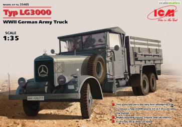 Mercedez Typ LG3000, WWII German Army Truck