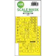 1/48 Mil Mi-17Hip double-sided express mask for AMK