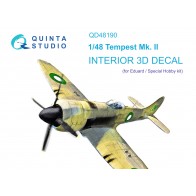 3D decals Tempest Mk.II 1/48 for Eduard
