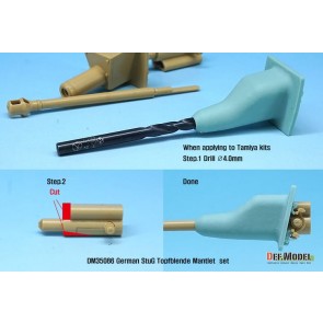 WWII German StuG.III/IV Cast mantlet