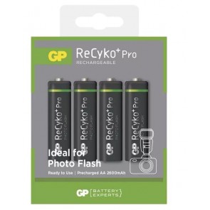 GP ReCyko+ Pro Photo Flash AA|2600|X4