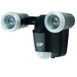 Varnostna senzorska zunanja led svetilka brezžična, baterijska GP Safeguard RF2 Outdoor Security