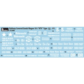 Železni&scaron;ki pokriti tovorni vagon 18t TIP &ldquo;NTV&rdquo;.