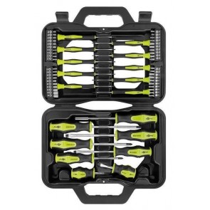 58-delni set izvijačev z nastavki in kovčkom