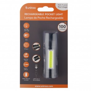Žepna polnilna svetilka - 100LM