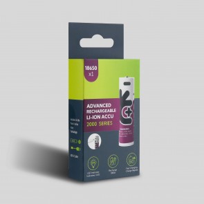 18650 3,7V Li-ion polnilna baterija USB-C 