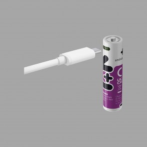 18650 3,7V Li-ion polnilna baterija USB-C 