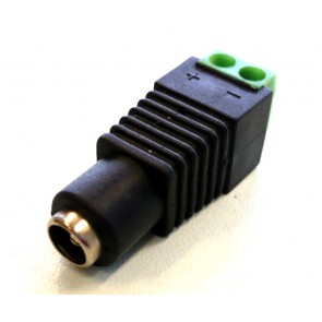 Napajalni konektor za 5.5/2.1 -ženski z vijaki