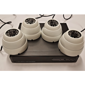 Komplet 4x kamere + snemalnik 4 kan. 650TVL