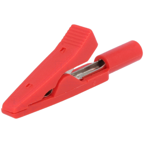 Sponka krokodil CR-2 PM-R 10A 60VDC 41,5 mm rdeča